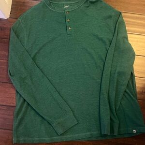 Green Men's Henley Shirt